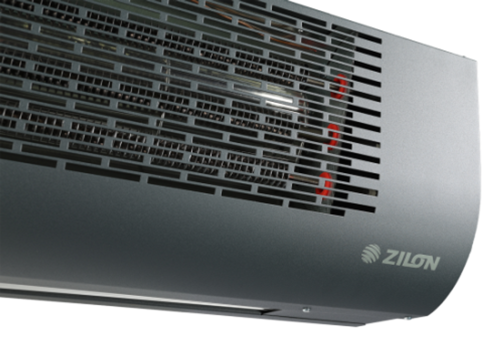 Электрическая завеса ZVV-1.5E9T 4.0 в исполнении RAL 7016