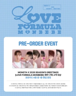 MONSTA X - 2026 Season’s Greetings [LOVE FORMULA MONBEBE]