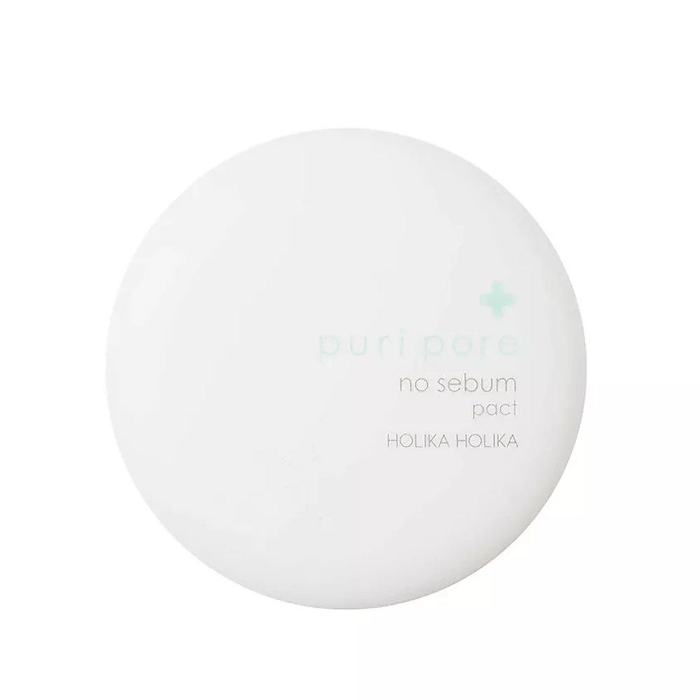 HOLIKA HOLIKA Компактная пудра для лица Puri Pore No Sebum Pact, 8 г