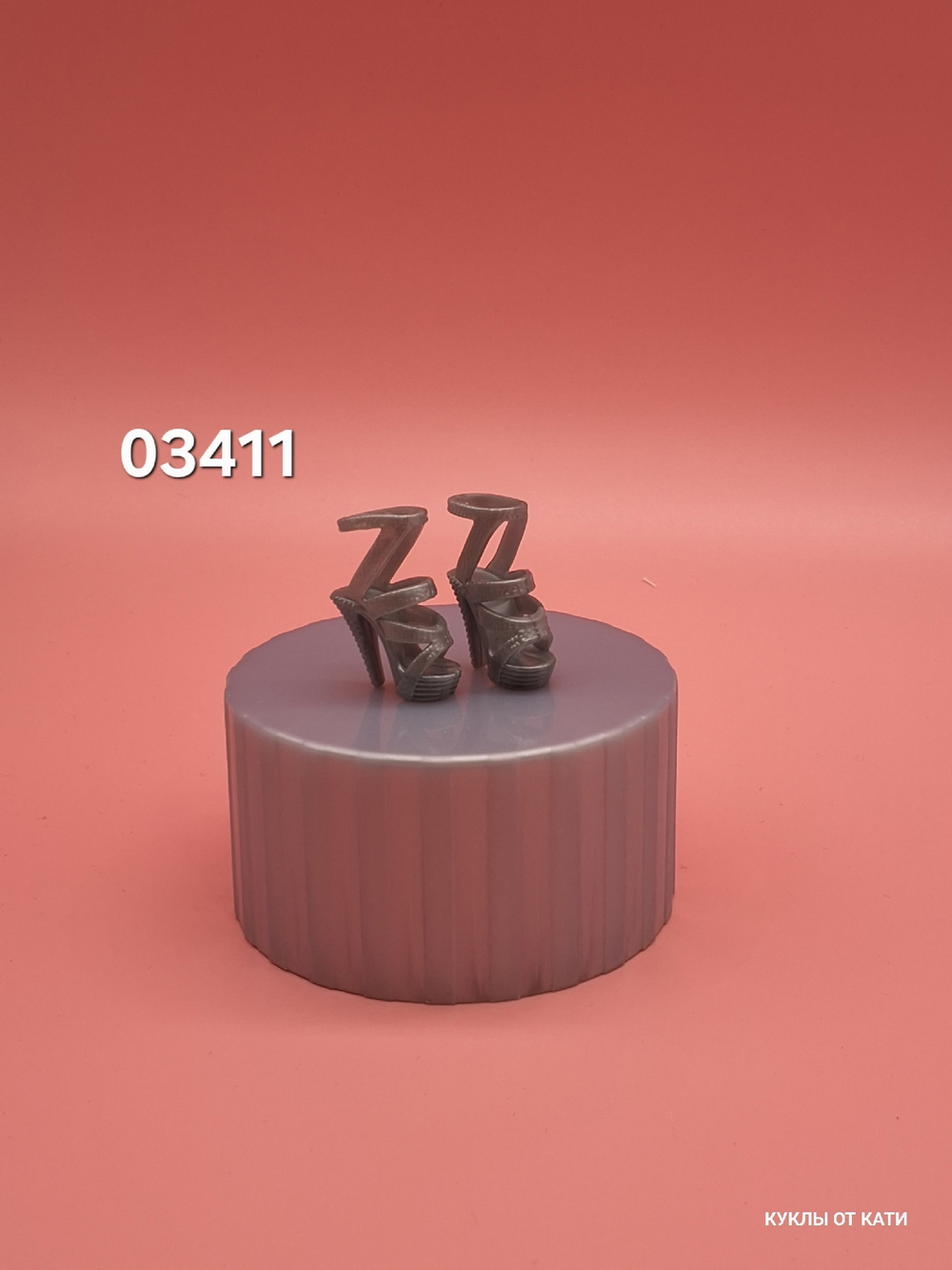 Обувь для куклы Барби винтаж туфли 03411