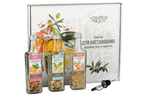 Набор Алхимия вкуса для приготовления ароматного масла "Универсальный №1"
