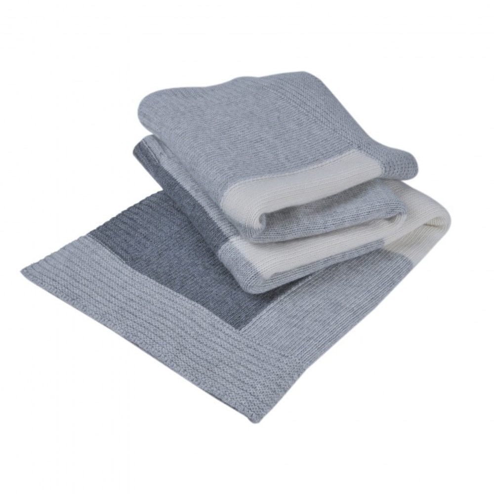 Плед 130x180 Hamam Kilyos серый Турция