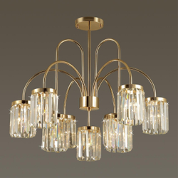 Люстра на штанге Odeon Light 4987/9C