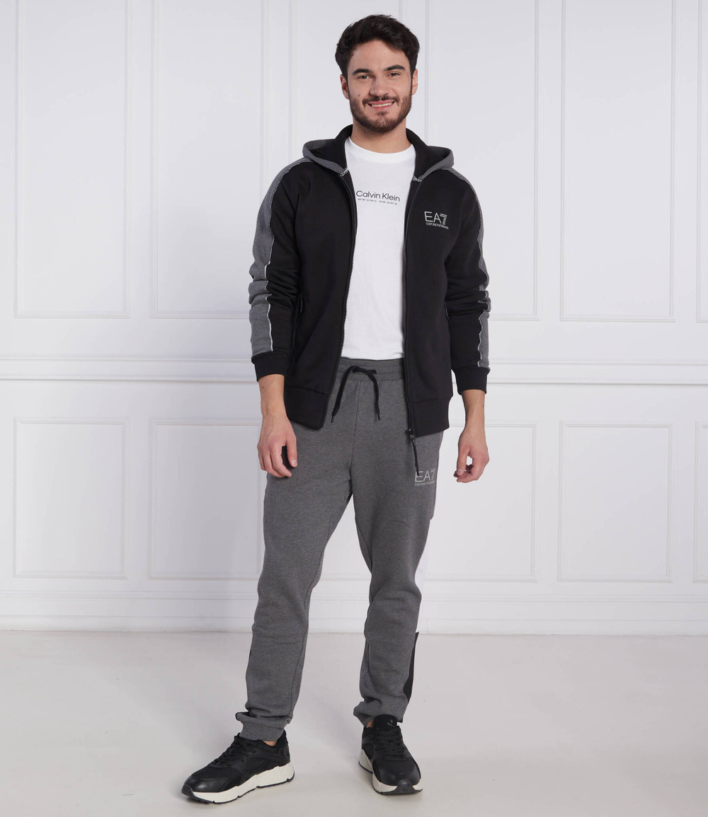 Худи EA7 - черный(6LPM16 PJ07Z)