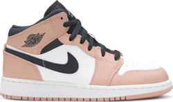 Air Jordan 1 Mid GS 'Pink Quartz'