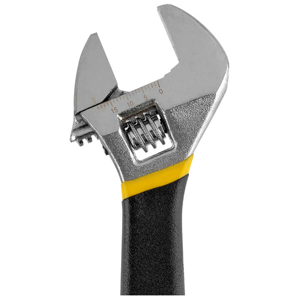 Ключ разводной с измерительной шкалой и прорезиненной ручкой, 15 см. 105469-SK Park