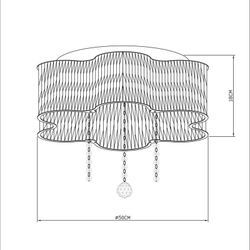Накладная люстра ARTE Lamp A8565PL-4CL