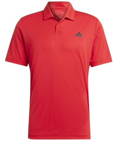 Мужское поло теннисное Adidas Club Polo - better scarlet
