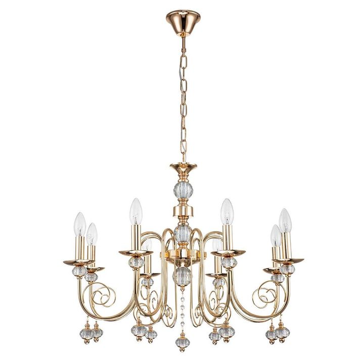 Подвесная люстра Escada Shine 678/8PL Gold