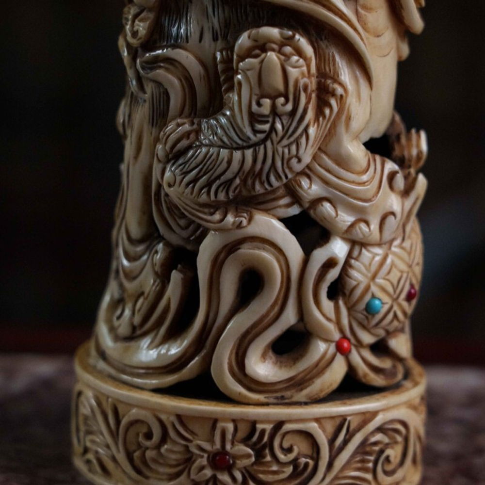 Окимоно «Небесный лев-страж» или «Собака Фо»