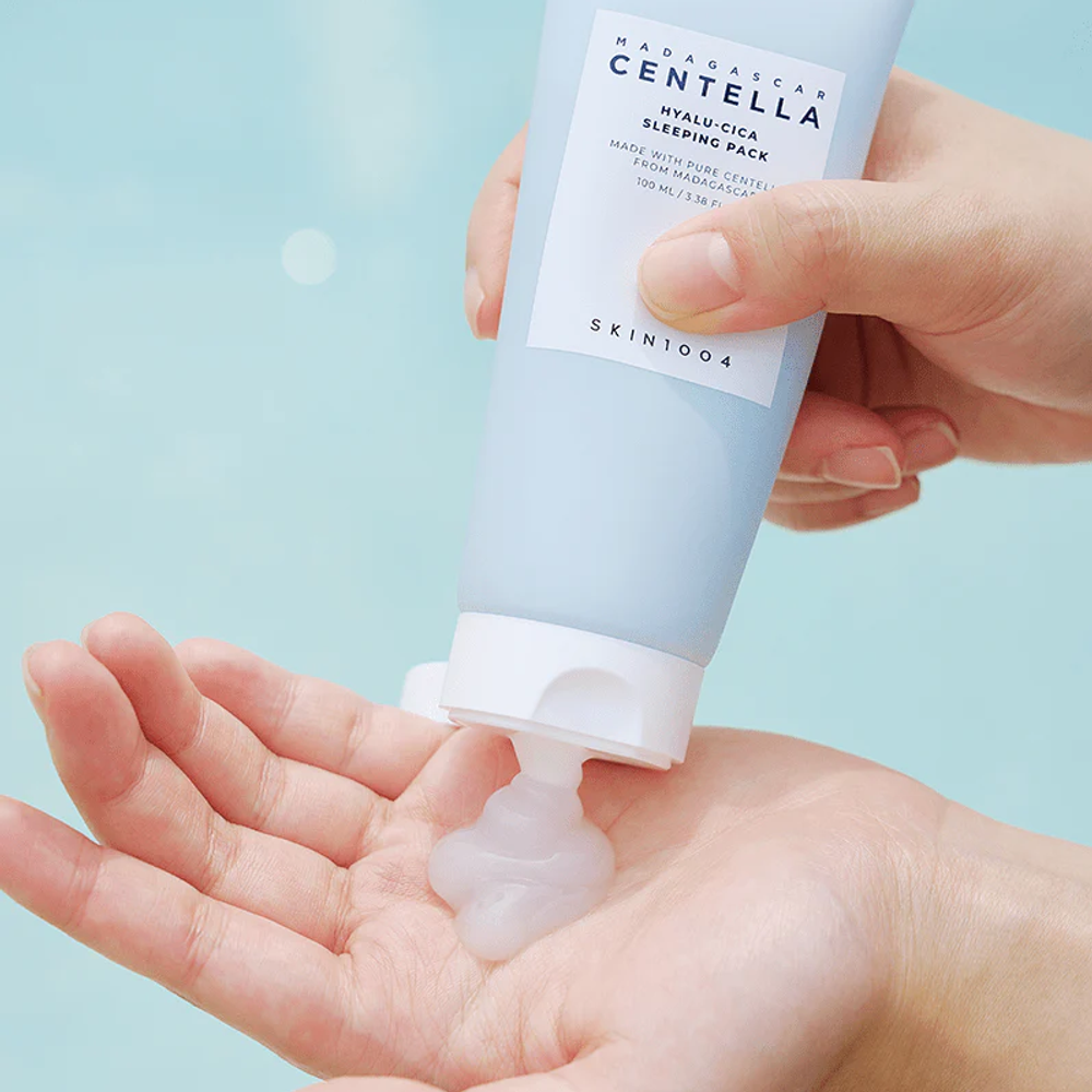 Многофункциональная ночная маска для лица SKIN1004 Madagascar Centella Hyalu-Cica Sleeping Pack