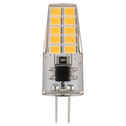 Лампочка светодиодная ЭРА STD LED-JC-2,5W-220V-SLC-827-G4 G4 2,5Вт силикон капсула теплый белый свет | Лампы cветодиодные Капсульные (G4, G9)