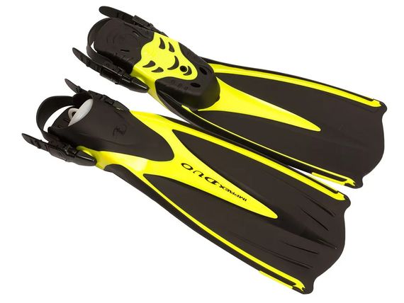 Ласты TUSA Imprex Duo регулируемые черный/желтый