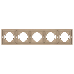 Рамка пластиковая FRM-TENDO-PL-5-GD (Arlight, -) 053854