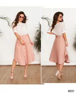 Юбка 2017-пудровый Minova