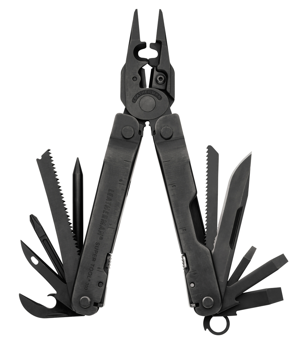 Мультитул Leatherman SuperTool 300 EOD, 19 функций, черный нейлоновый чехол (molle)