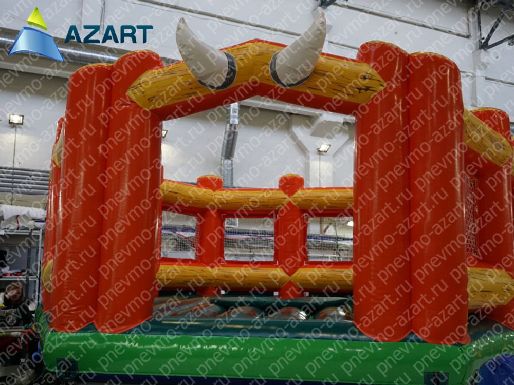 Батутная оснастка для родео "Шестигранник"