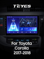 Teyes CC2 Plus 10,2" для Toyota Corolla, Auris 2017-2018