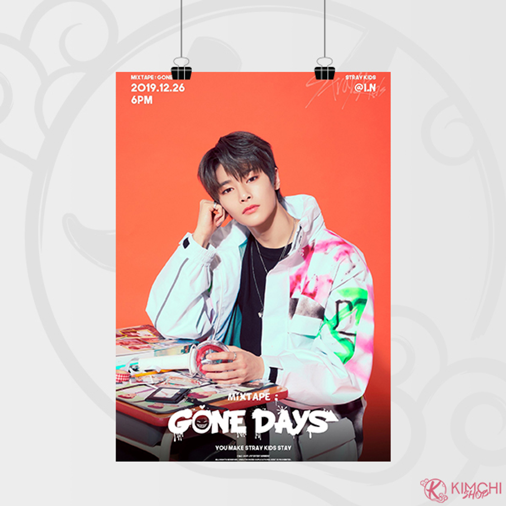 Постер А4 - STRAY KIDS - Gone Days