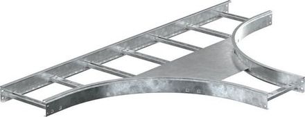 Ответвитель для лотка Т-образ. 80х400 R600 HDZ LESTA IEK CRT05-4-080-400-HDZ