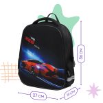 Ранец Berlingo Expert Mini No red lights 36х27х14см, 2 отд., анатомическая спинка