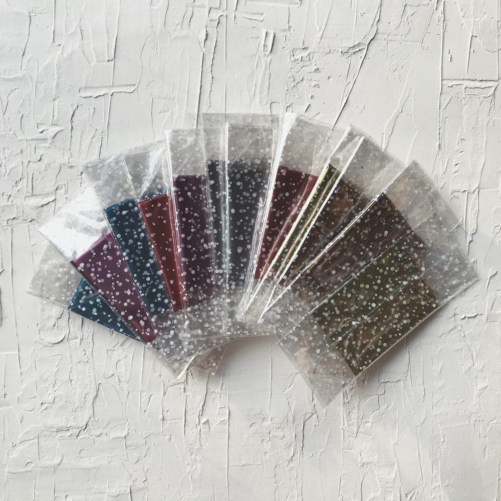 Прозрачный пакет с жестким дном, 6х8х30 см