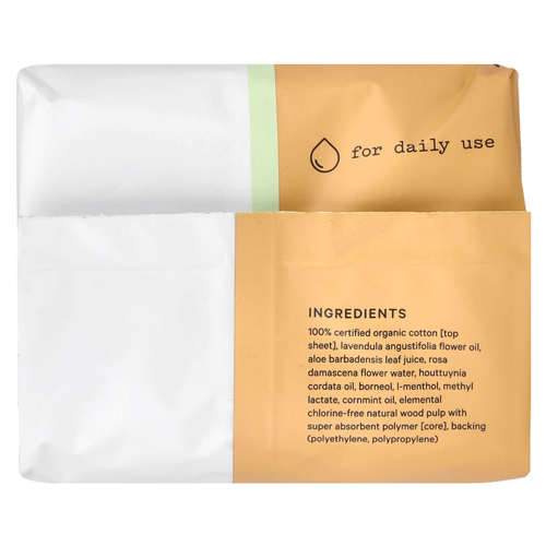 The Honey Pot Company, Хлопковые прокладки с крыльями на травах, прокладки от органического недержания, 20 шт.