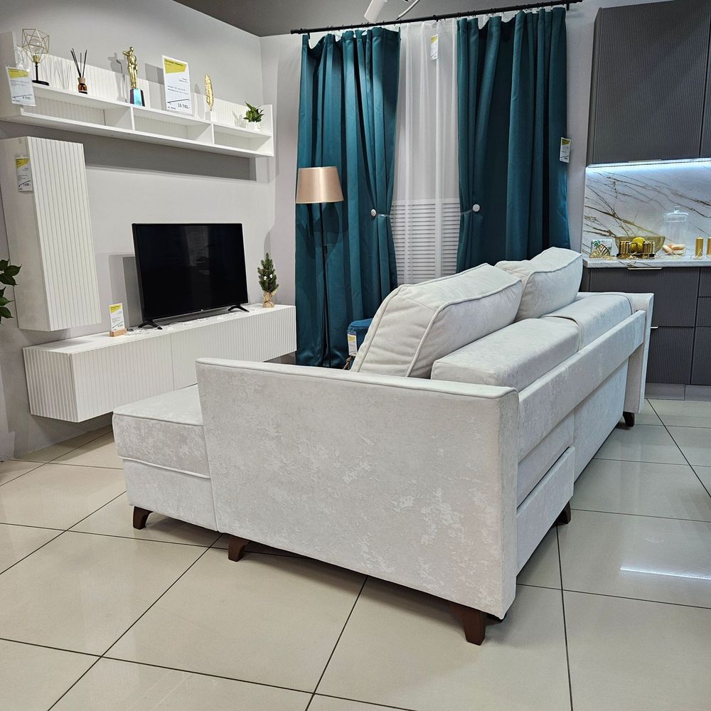 Диван "Фит" с оттоманкой (Nebby-001, 4 категория), Блисс-Мебель, г.Берёзовский