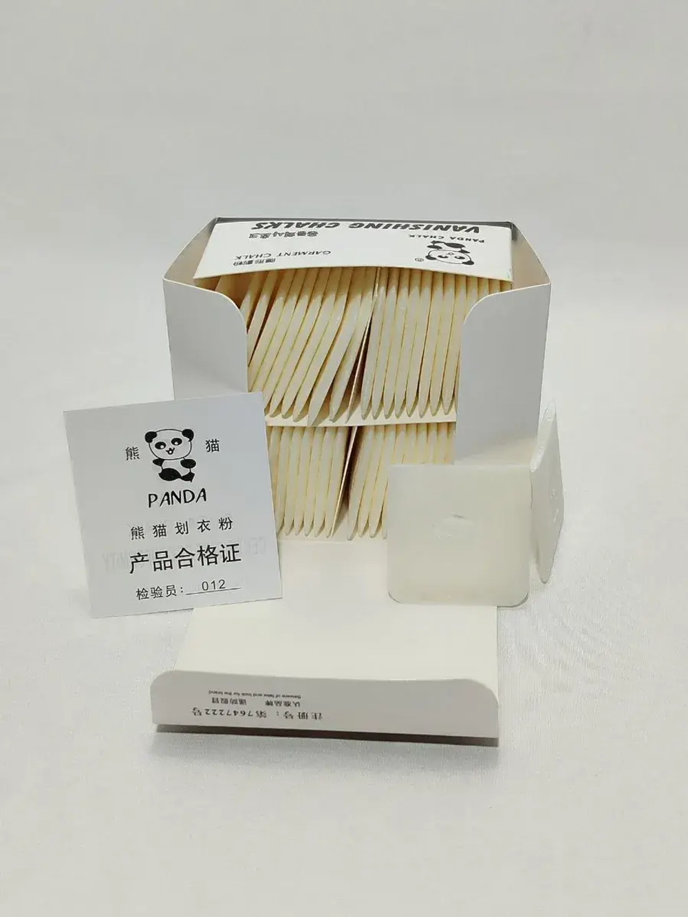 Мелок для ткани портновский мыльный стирающийся 50 шт