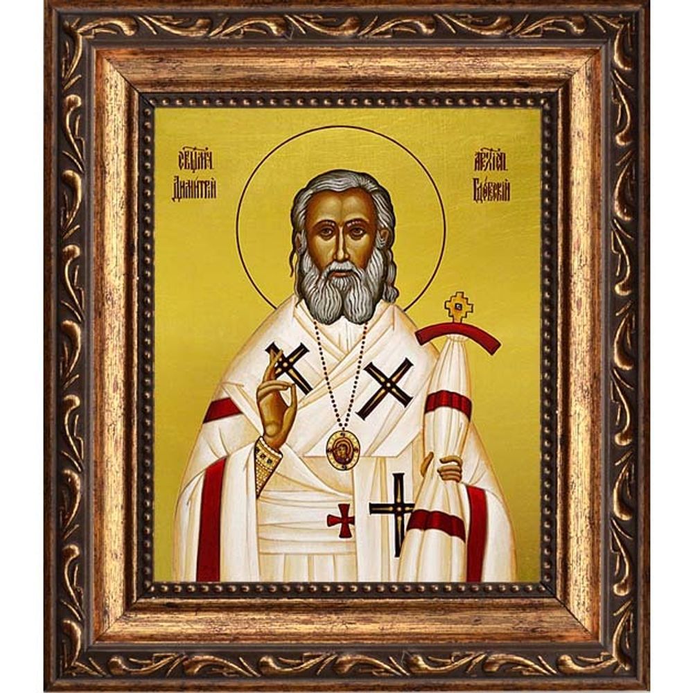 Димитрий (Любимов) Гдовский священноисповедник, архиепископ. Икона на холсте.