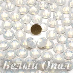 Стразы Solvo холодной фиксации, Белый Опал