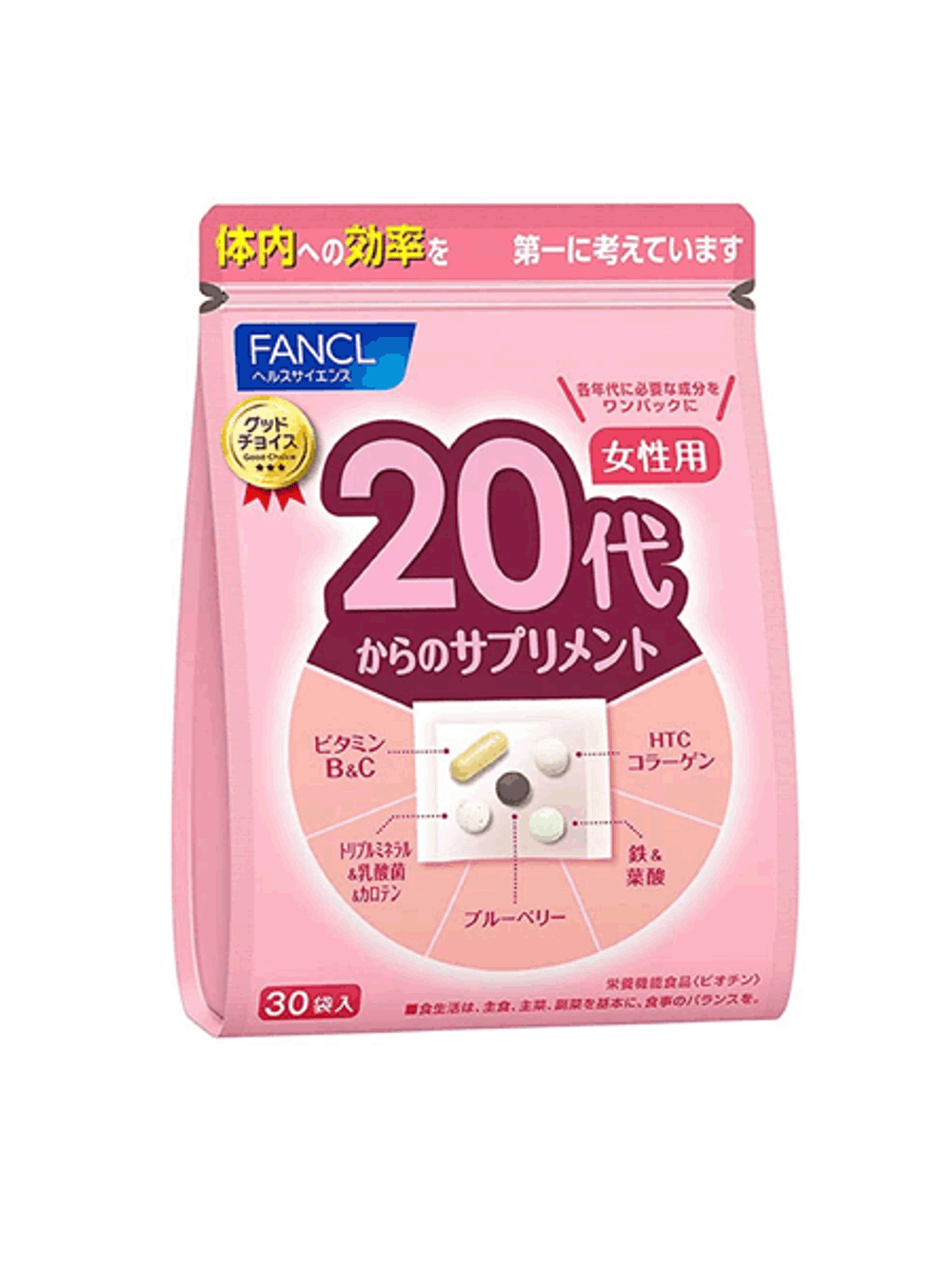 Fancl 20+ Японские витамины для девушек после 20 лет