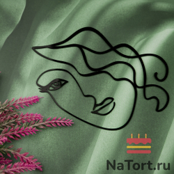 Украшение для торта «Силуэт нежность»