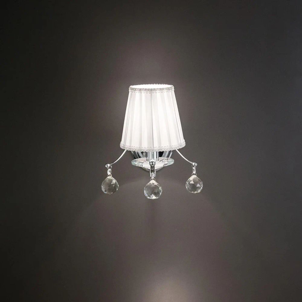 Citilux Шелли CL438311 Бра с абажуром Хром