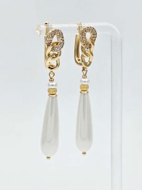 91003706 Серьги Selena Pearls