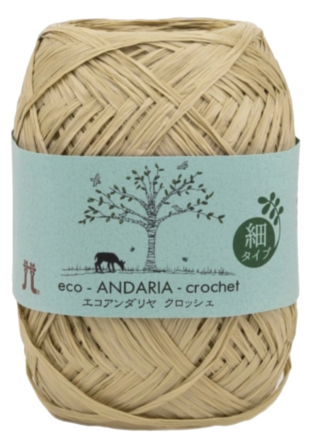 eco andaria crochet, 803 теплая солома