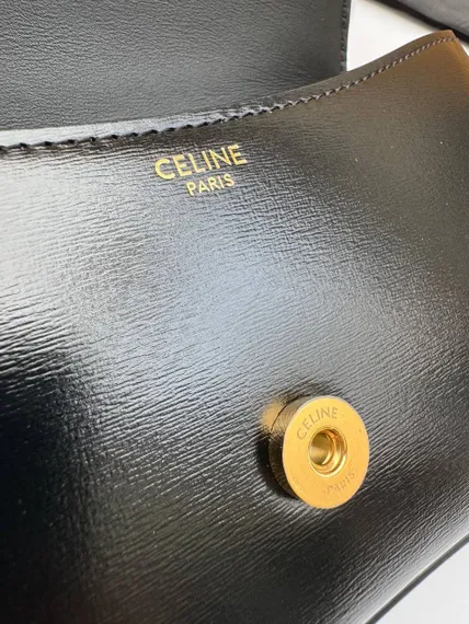 Сумка CELINE LOLA IN SHINY CALFSKIN черный