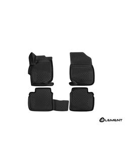 Коврики в салон для PEUGEOT 301, 2013-, 4 шт. (полиуретан) ELEMENT3D3824210K