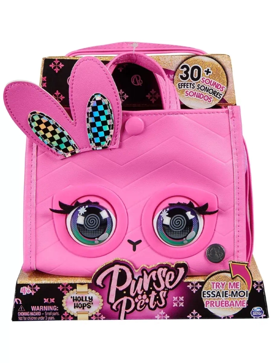 Интерактивная сумочка Зайчик Holly Hops Purse Pets