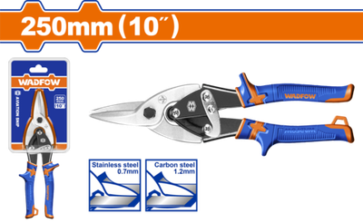 Ножницы по металлу 250 мм (5/40) WADFOW WAS2410