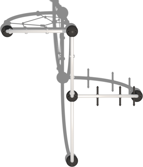 Гибкие элементы для лазания Аметист