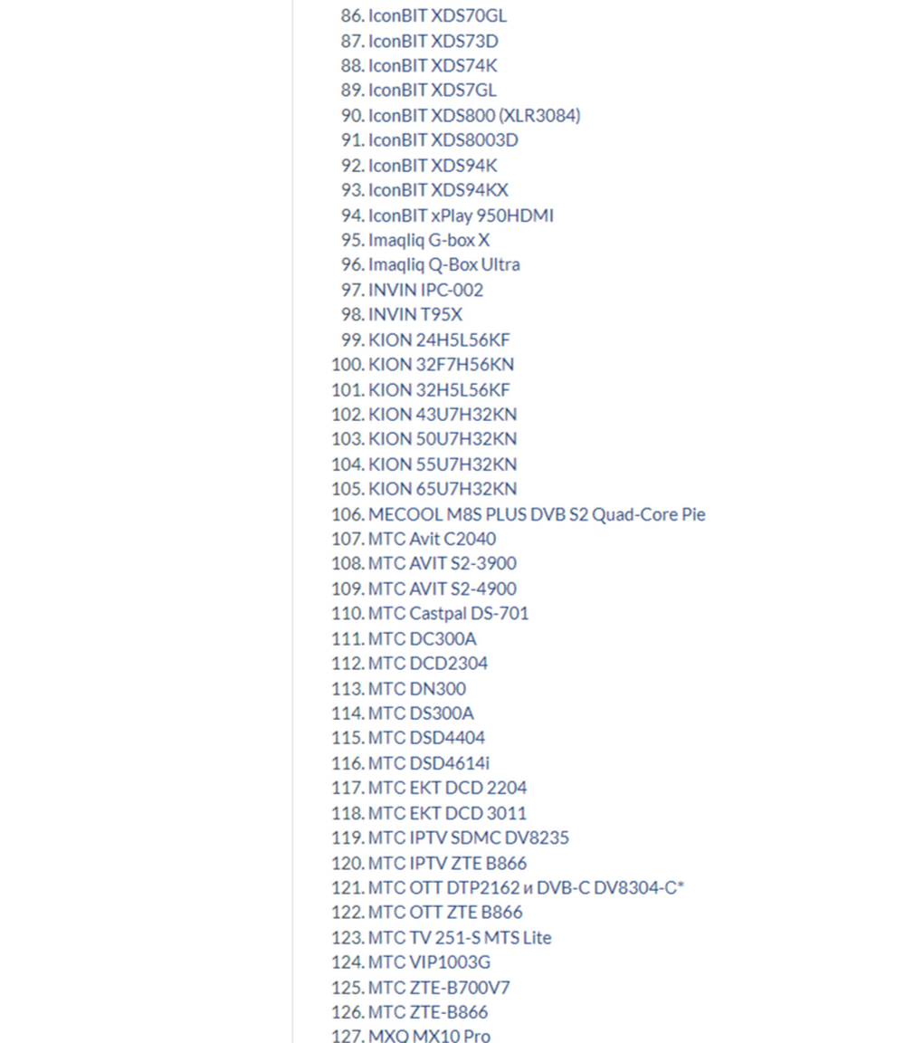 Пульт для медиаплееров IPTV приставок универс. RM-B1741 RU VER2.0 ClicPdu