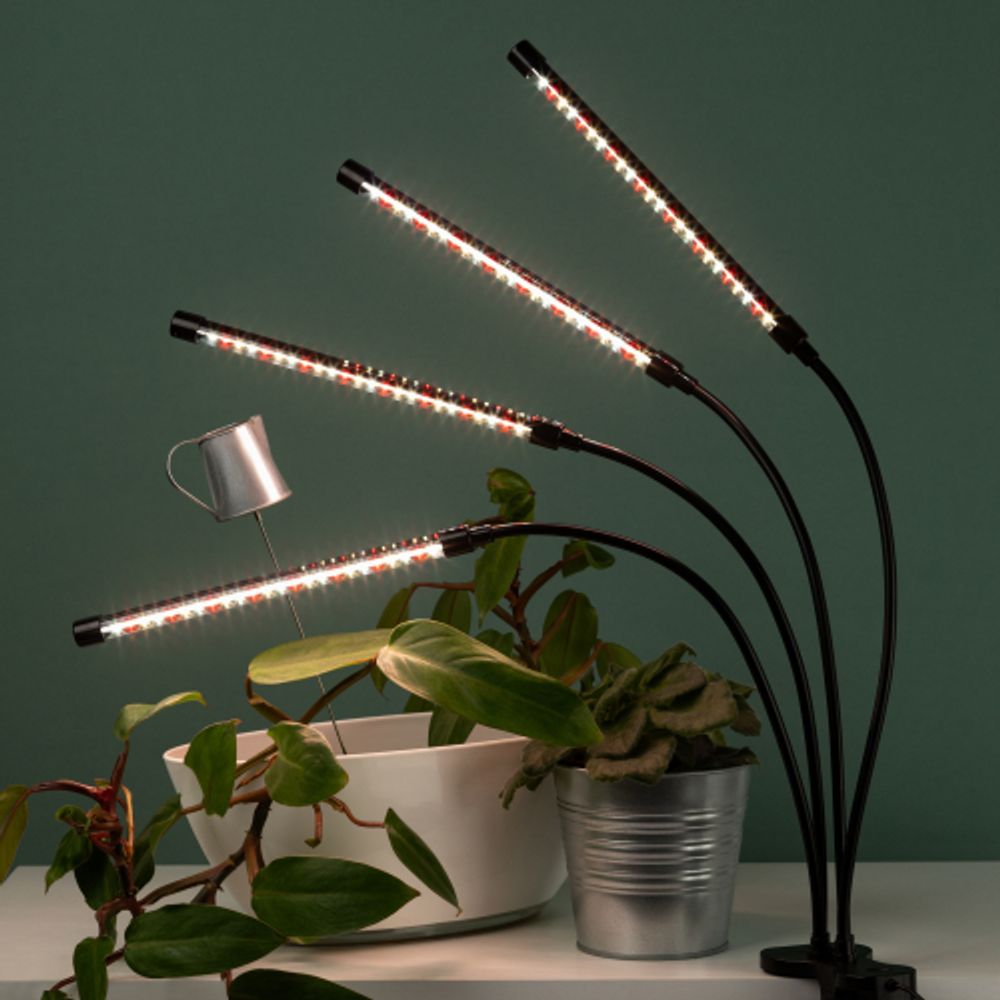 Светильник для растений на прищепке ЭРА FITO-40W-АLED-RaL полного спектра 40 Вт