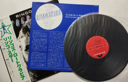 Винтажная виниловая пластинка LP Ringo Starr Ringos Rotogravure (Japan 1976) (Obi)