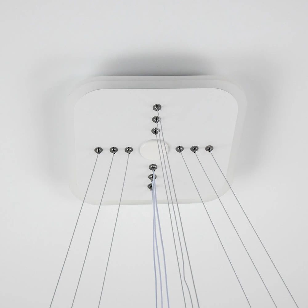 Citilux Неон Смарт CL731AK110E Умная подвесная люстра Белая