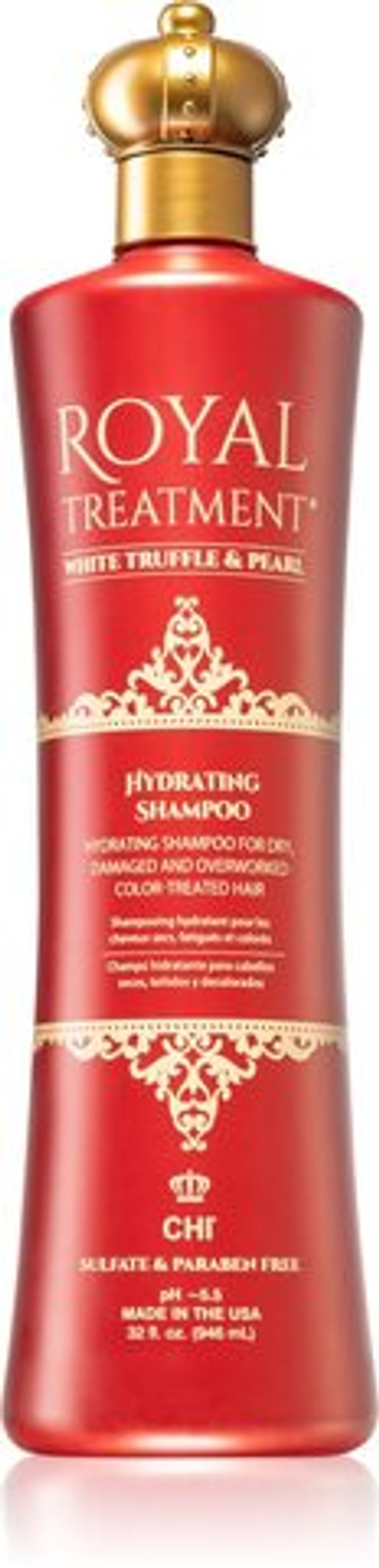 CHI Royal Treatment Hydrating - увлажняющий шампунь для сухих, поврежденных волос /   946  ml  / GTIN 633911785300