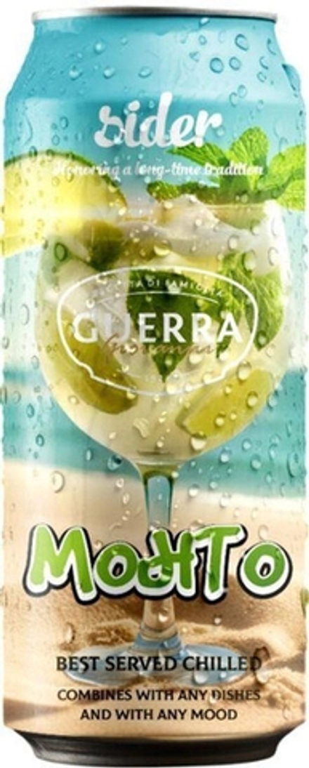 Сидр Джованни Гуэрра Мохто Сладкий / Giovanni Guerra Mohto Sweet 0.33 - банка