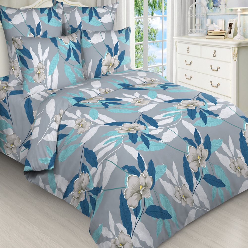 Комплект постельного белья "ВЛ. 21338", бязь, 100% хлопок, Россия. Комплект постельного белья "ВЛ. 21338", бязь, 100% хлопок, Россия.