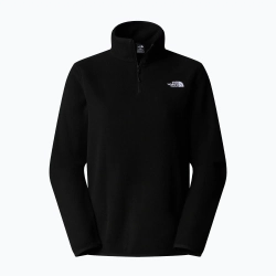 Женская флисовая толстовка The North Face Glacier Fleece 1/4 чёрная
