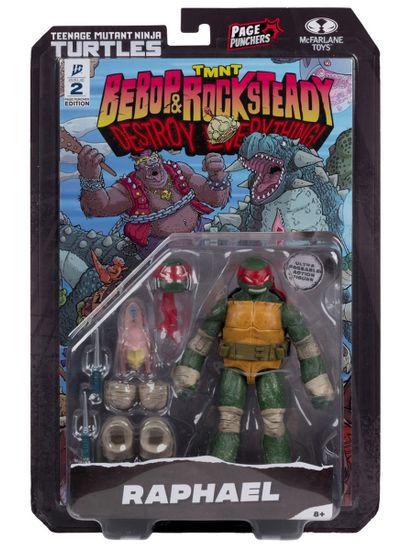 Фигурка Черепашки Ниндзя with Comic WaVe2 Raphael 11348